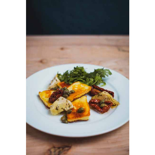 Blas ar Fwyd: Caws Teifi, Organic Halloumi, ~900g