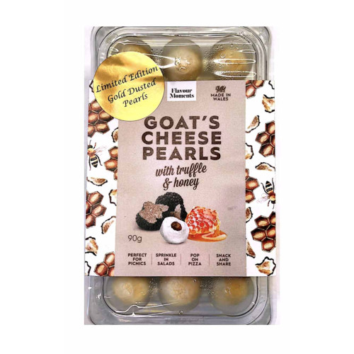 D0128001 - Flavour Moments, Goats' Cheese Pearls with Truffle and Honey GD, 90g.jpg