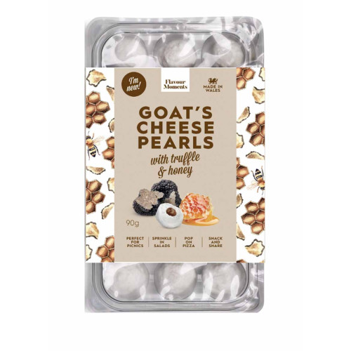 D0128001 - Flavour Moments, Goats' Cheese Pearls with Truffle and Honey, 90g i.jpg