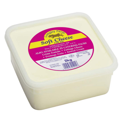 Blas ar Fwyd: Longley Farm Full Fat Cream Cheese -