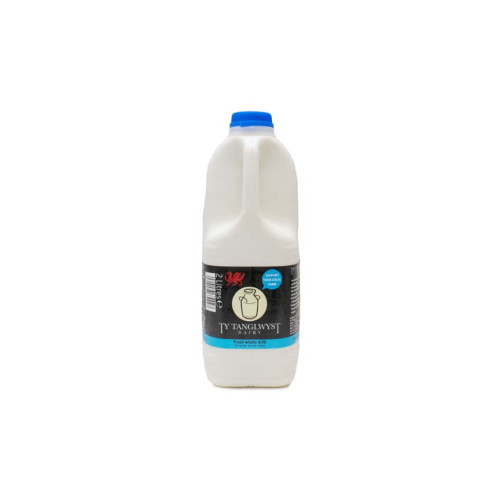 Blas ar Fwyd: Ty Tanglwyst Whole Milk, 2 Litre