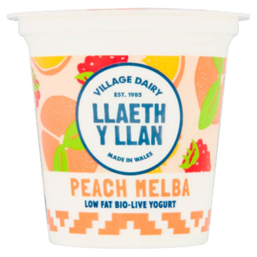 D3200901 - Llaeth y Llan, Peach Melba, 125g Pot.pn
