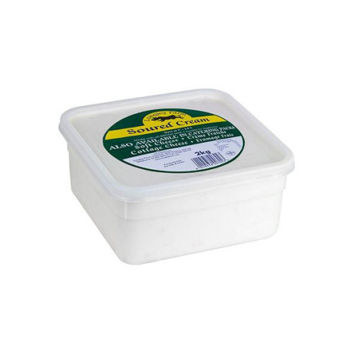 Blas ar Fwyd: Longley Farm, Soured Cream, 2kg Pot