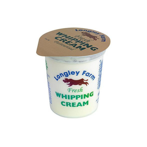 Blas ar Fwyd: Longley Farm, Whipping Cream, 150ml