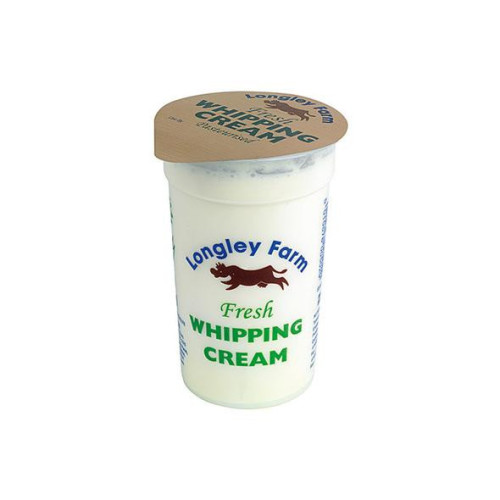 Blas ar Fwyd: Longley Farm, Whipping Cream, 250ml