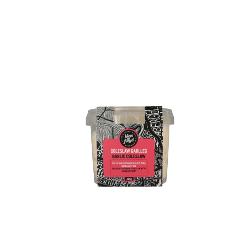 Blas ar Fwyd: BAF, Garlic Coleslaw, 225g Pot