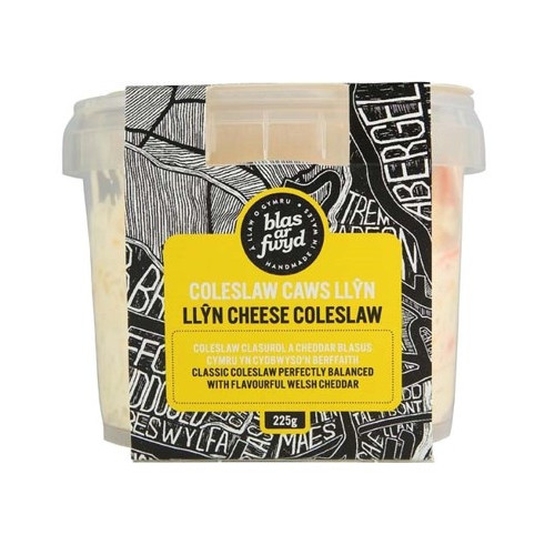 Blas ar Fwyd: BAF, Coleslaw with Llyn Cheese, 225g