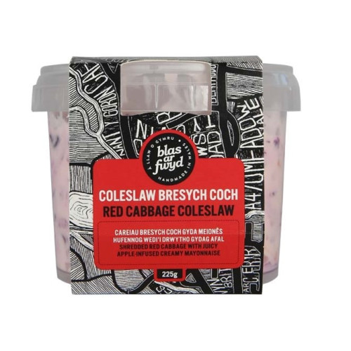 Blas ar Fwyd: BAF, Red Cabbage Salad, 225g Pot