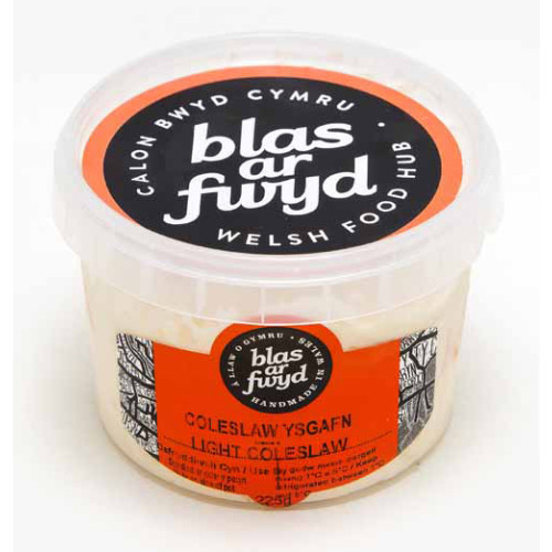 Blas ar Fwyd: BAF, Light Coleslaw, 225g Pot
