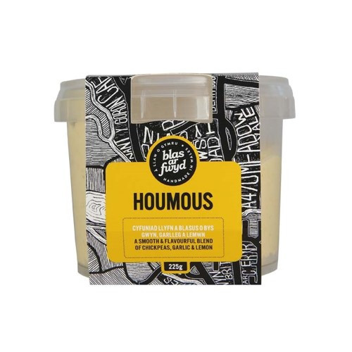 Blas ar Fwyd: BAF, Houmous, 225g Pot