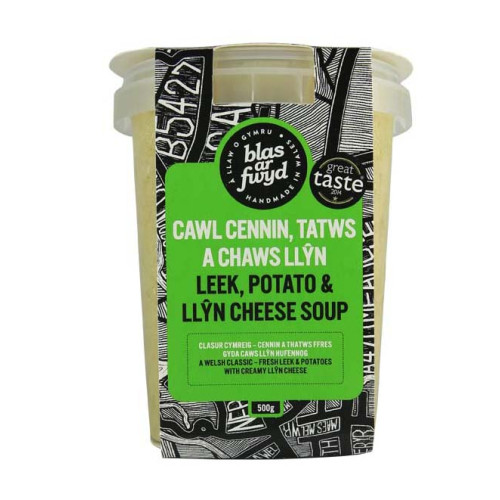 Blas ar Fwyd: BAF, Fresh Soup, Leek & Potato & Lly