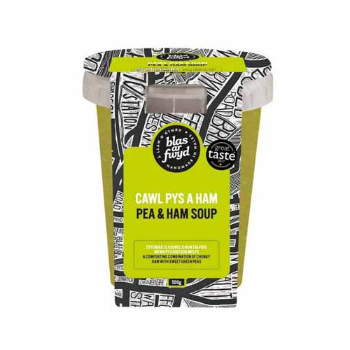 Blas ar Fwyd: BAF Fresh Soup Pea and Ham - 500ml P