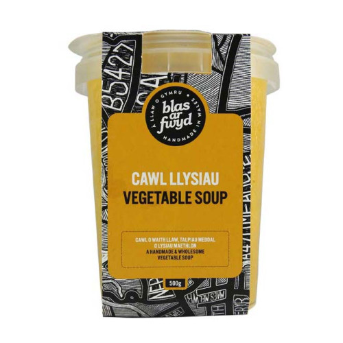 Blas ar Fwyd: BAF, Fresh Soup, Seasonal Vegetable,
