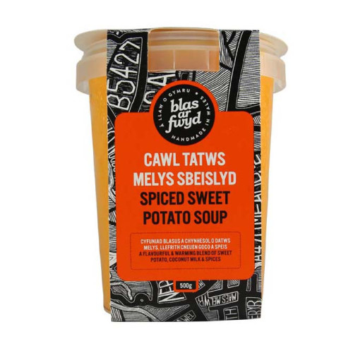 Blas ar Fwyd: BAF, Fresh Soup, Spicy Sweet Potato,