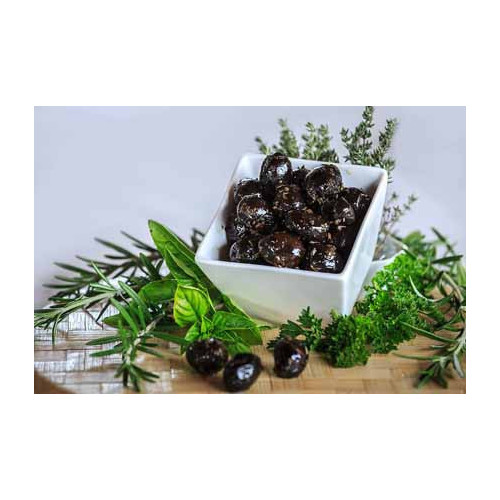 Blas ar Fwyd: Moulin de Daude Olives black with Pr