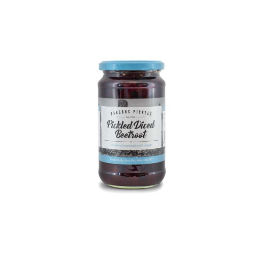 Blas ar Fwyd: Parsons Pickles Diced Beetroot - 450