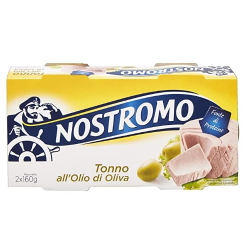 H0106101 - Nostromo, Tonno Prima Scalta - Tuna in olive oil 2 x 160g (twin pack).jpg