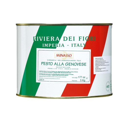 Blas ar Fwyd: Minasso Pesto Genovese - 5KG