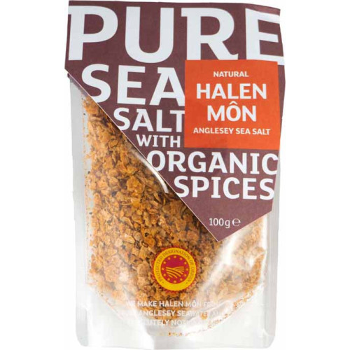 Blas ar Fwyd: Halen Mon Organic Spices - 100g