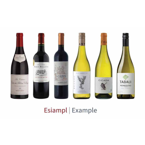 K0202503 - Deiniol's Selection 3 Red and 3 White RETAIL