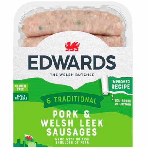 M0100521 - Edwards o Gonwy, Pork & Leek Sausages - 3 x 667g.jpg