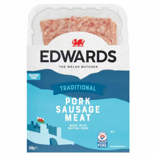 M0202021 - Edwards o Gonwy, Gluten Free Sausage Meat, 6 x 350g.jpg
