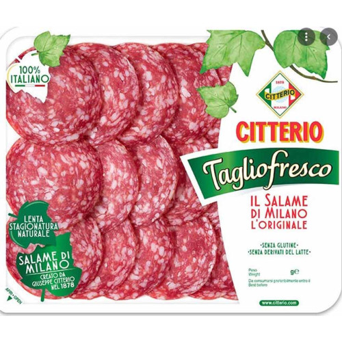 M3102401 - Citterio Milano Salami, 70g Sliced Pack