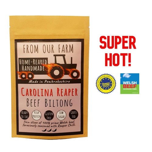 Blas ar Fwyd: From Our Farm Carolina Reaper Bilton