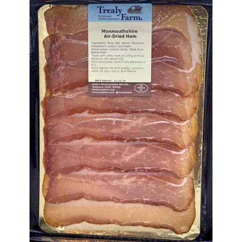 Blas ar Fwyd: Trealy Monmouthshire Air Dried Ham,