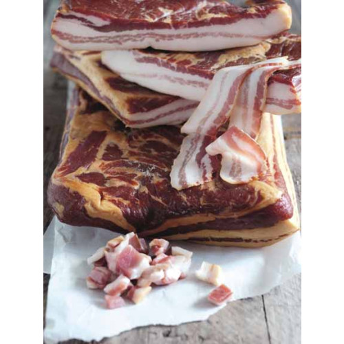 Blas ar Fwyd: Trealy Pancetta - 1.5kg Å“kg