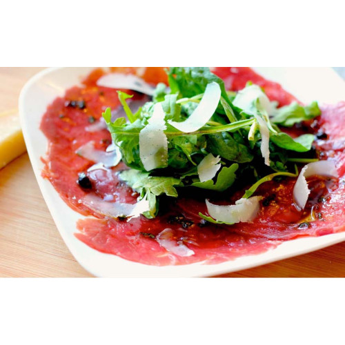 Blas ar Fwyd: Trealy Venison Carpaccio with Junipe