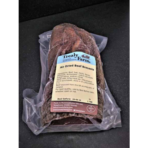 Blas ar Fwyd: Trealy Beef Carpaccio-style Bresaola