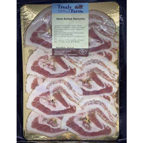 Blas ar Fwyd: Trealy Arrotolata Herb-Rolled Pancet