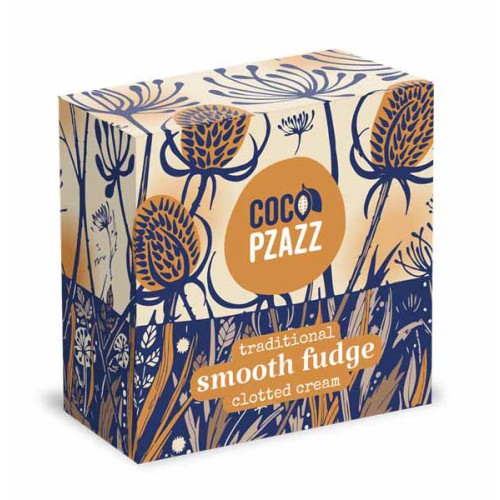 Blas ar Fwyd: Coco Pzazz, Clotted Cream Fudge, 150