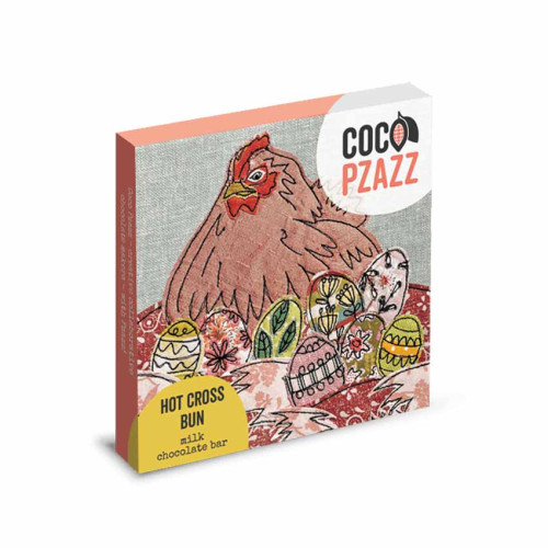 R0310701 - Coco Pzazz, Easter Hot Cross Bun Milk Chocolate, 80g.jpg