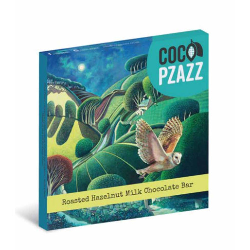 R0313901 - Coco Pzazz, Jo March Barn Owl Roasted Hazelnut Milk Chocolate Bar, 80g.jpg