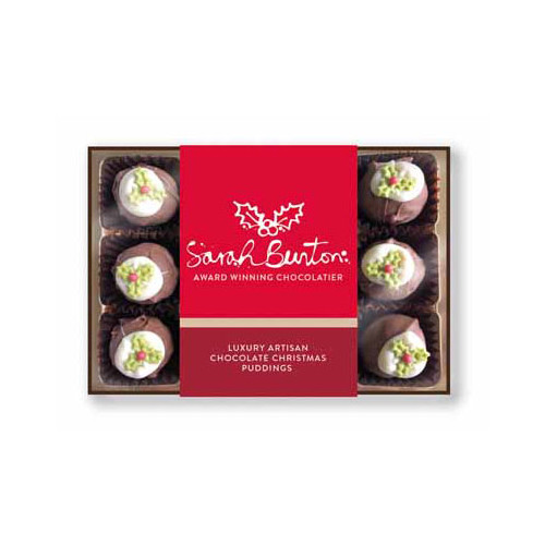 R0402301 - Sarah Bunton 12 Christmas Pudding Truffles 130g