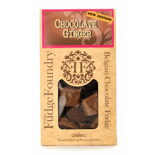 R1206701 - Fudge Foundry, Belgian Chocolate, Chocolate Ginger Fudge, 150g.jpg