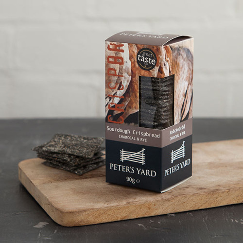 Blas ar Fwyd: Peters Yard Charcoal and Rye - 90g