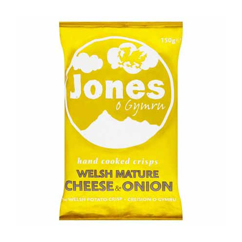Blas ar Fwyd: Jones Crisps Welsh Mature Cheese and