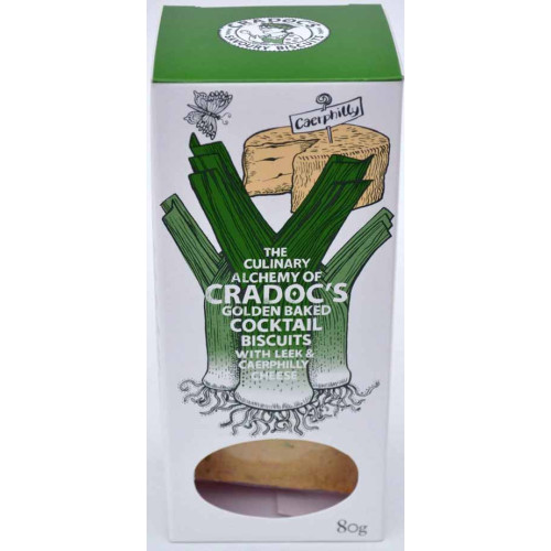 Blas ar Fwyd: Cradocs Caerffili and Leek Biscuits