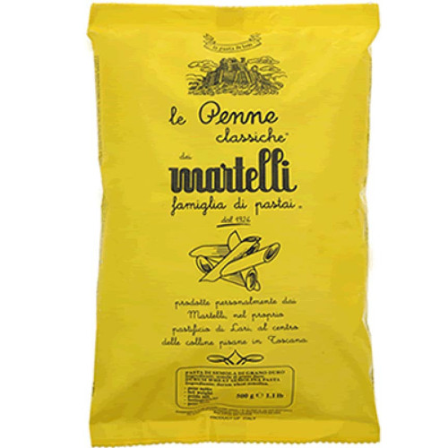 Blas ar Fwyd: Martelli, Le Penne, 500g.png