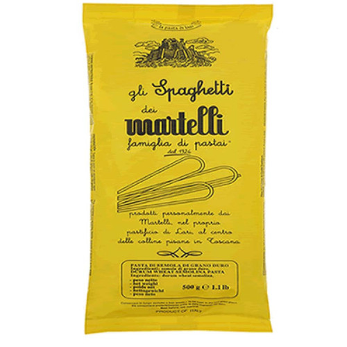 Blas ar Fwyd: Martelli, Spaghetti, 500g.png