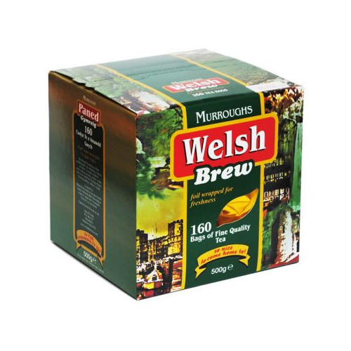 Blas ar Fwyd: Welsh Brew Teabags - 160's