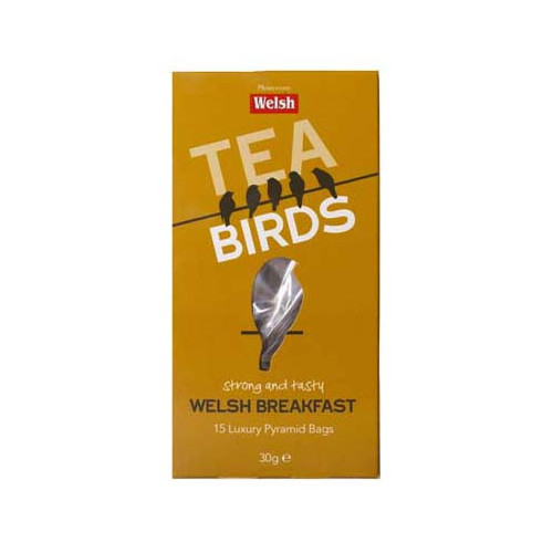 Blas ar Fwyd: Welsh Brew Tea Birds Welsh Breakfast