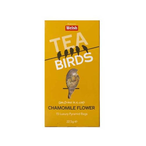 Blas ar Fwyd: Welsh Brew Tea Birds Chamomile Flowe