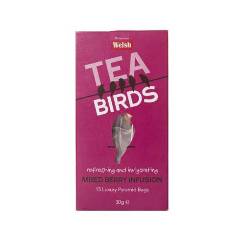 Blas ar Fwyd: Welsh Brew Tea Birds Berry Infusion