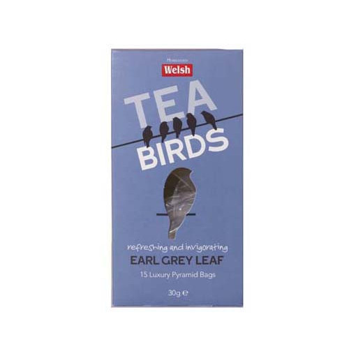 Blas ar Fwyd: Welsh Brew Tea Birds Earl Grey - 15 