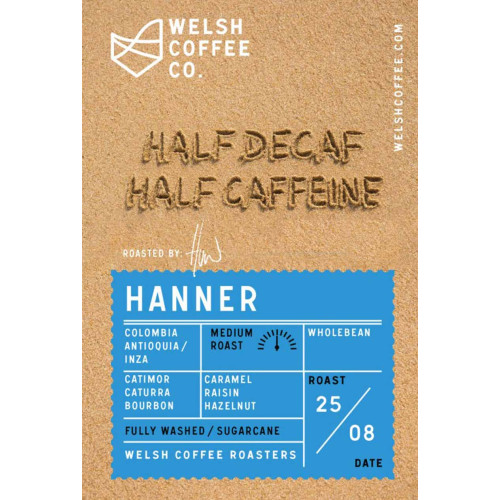 T2102501 - Welsh Coffee Co, Hanner 250g whole bean coffee, 250g.jpg