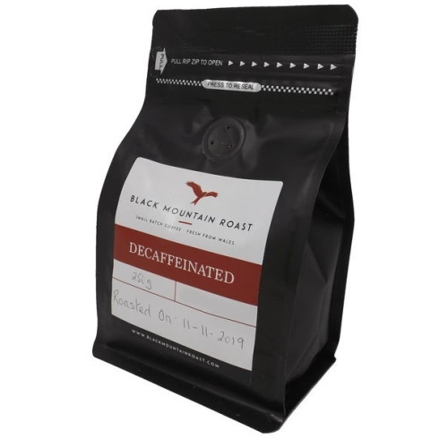 Blas ar Fwyd: Black Mountain Roast Decafinated Bea